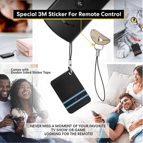 SNAP INVENT TV remote locator helps you find remotes across rooms with an audible alert.