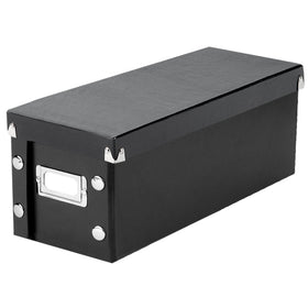 Snap-N-Store CD storage box closed for durable, organized media storage.