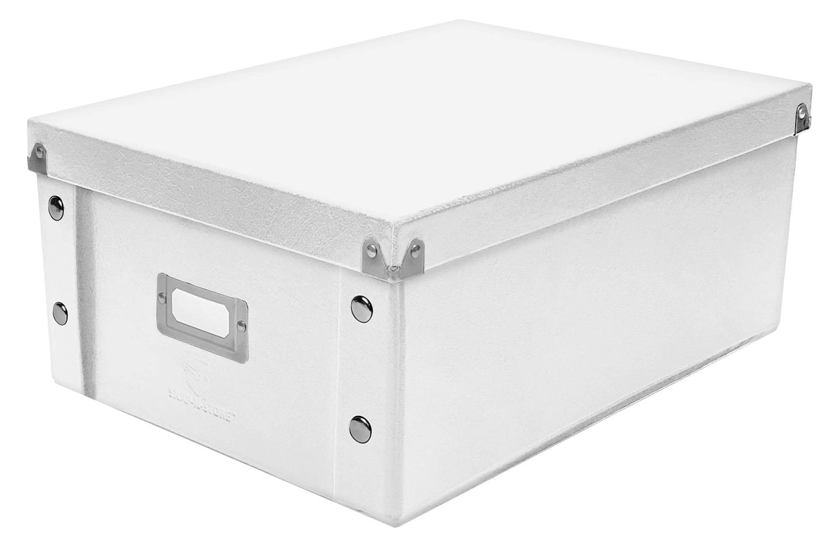 Snap-N-Store lid and industrial snaps closeup highlighting quick tool-free assembly