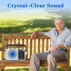 Snokauwa AM FM radio outdoor use demonstrates reliable reception anywhere