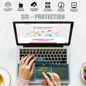 SNSYIY battery installed in MacBook Pro demonstrating restored runtime benefit