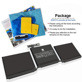 SNSYIY thin side profile of battery illustrating compact design and compatibility