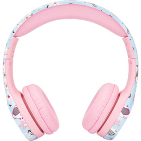 Snug Play+ Kitty headphones, ear pad close-up, soft comfort and durable build.