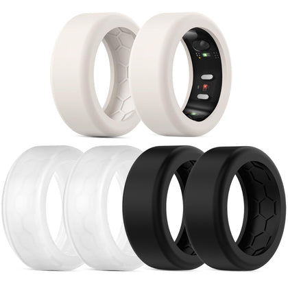 Snyeest front pack showing six silicone ring covers and colors for quick selection