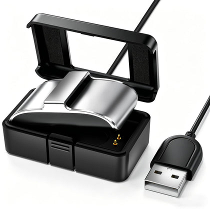 Snyeest Hume Band Charger Case with magnetic dock for easy, secure charging.