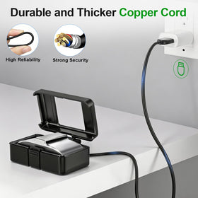Snyeest Hume Band Charger uses one-click magnetic placement for quick charging.