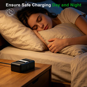 Snyeest Hume Band Charger features built-in safety protections for worry-free charging.