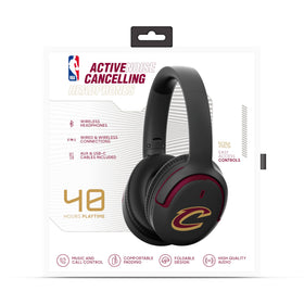 SOAR Cleveland Cavaliers close-up of earcup cushion highlighting comfort and noise isolation