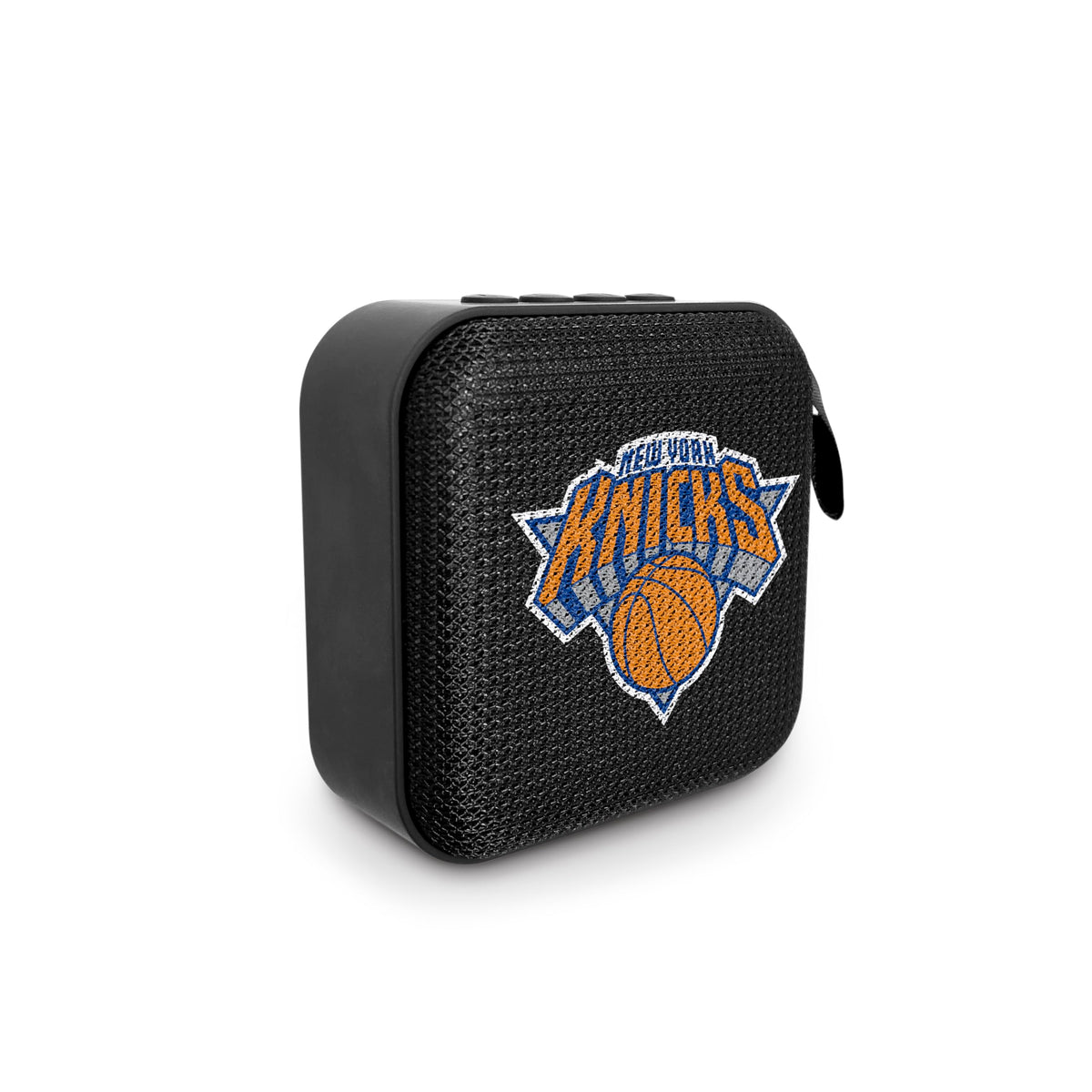 SOAR NBA mini speaker Knicks compact design for on-the-go listening and game day.