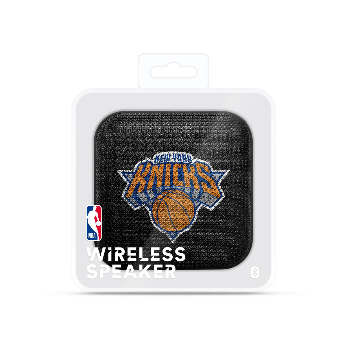 SOAR NBA mini speaker Knicks dynamic-sound delivers punchy audio for crowds and playtime.