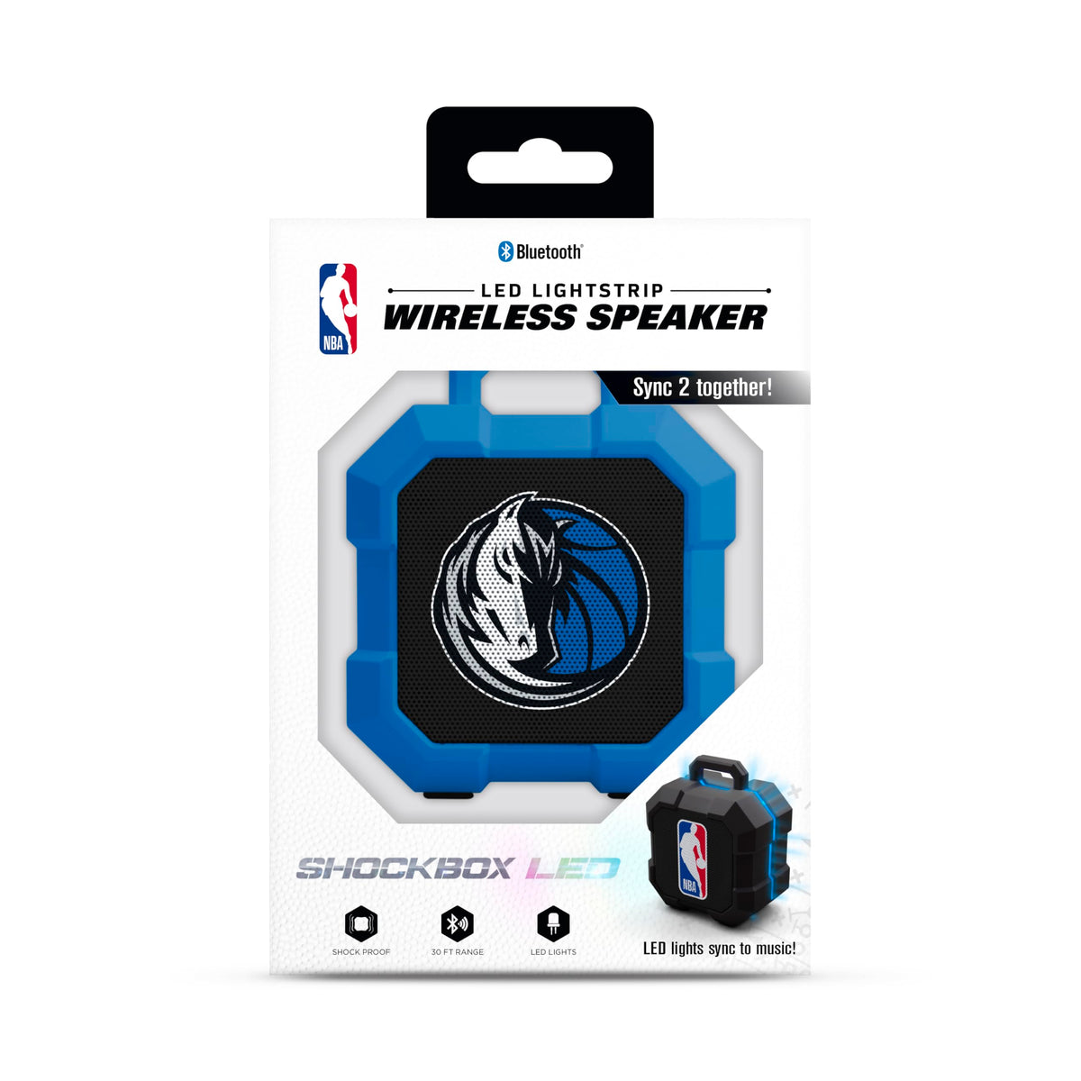 SOAR NBA Shockbox side view shows top handle for easy carrying