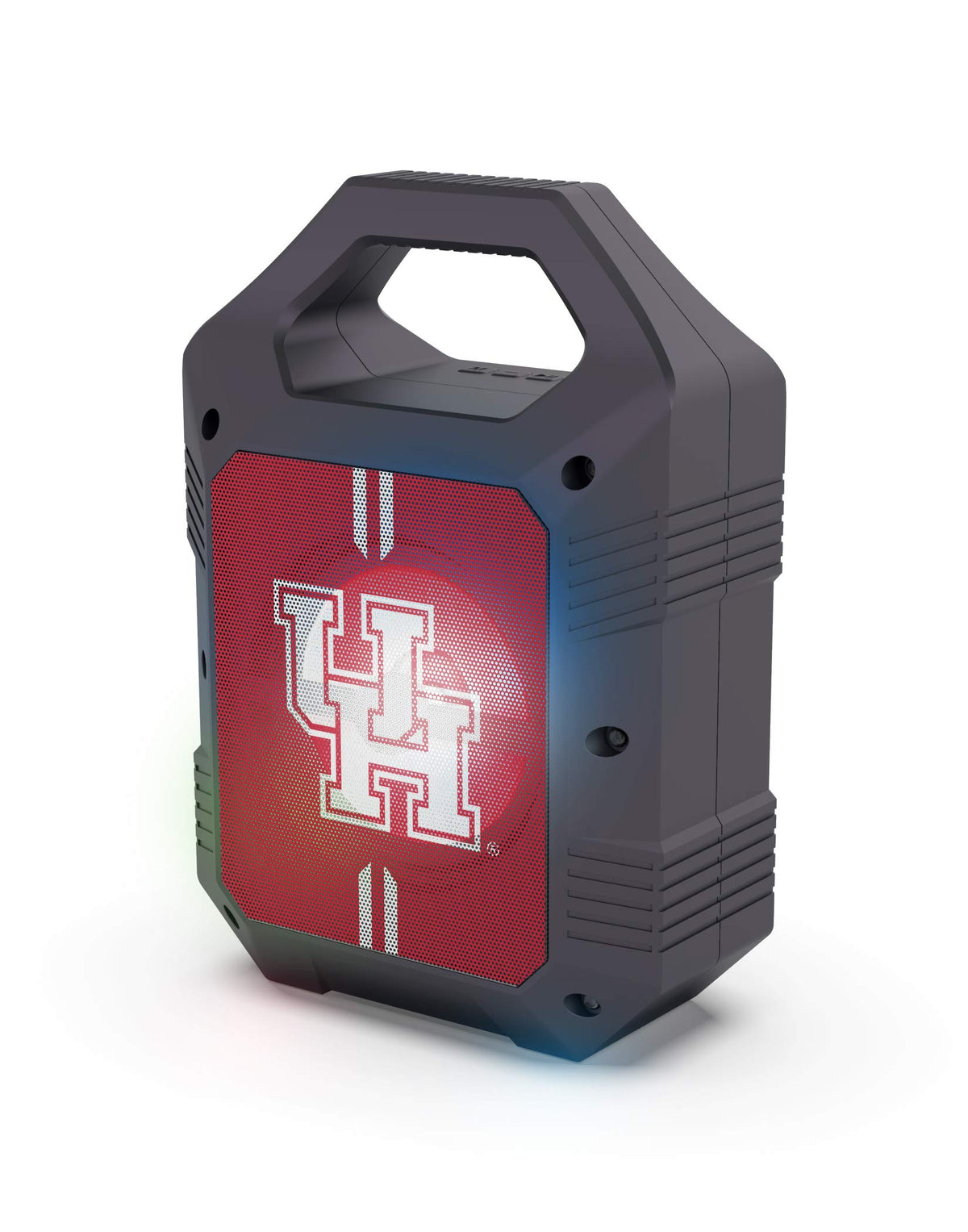 SOAR NCAA ShockBox XL front view showcases portability for games and tailgates.