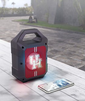 SOAR NCAA ShockBox XL LED speaker with color lights enhances party ambience.