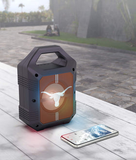 SOAR ShockBox XL rear panel with ports and controls for versatile playback.