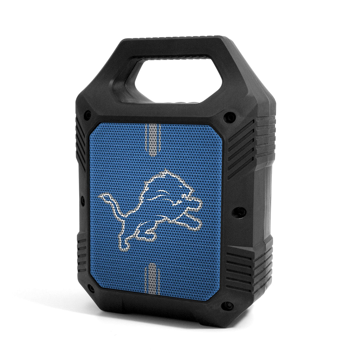 SOAR ShockBox XL LED speaker with top-handle portability for tailgate setup