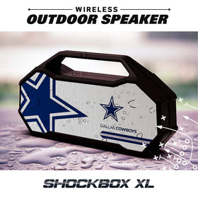 SOAR Oakland Raiders speaker at a tailgate delivering music and boosting game-day atmosphere