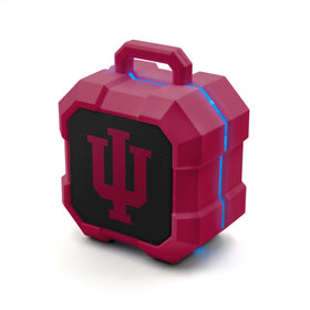 SOAR Shockbox front view with Indiana Hoosiers logo, showing bold team branding and rugged build