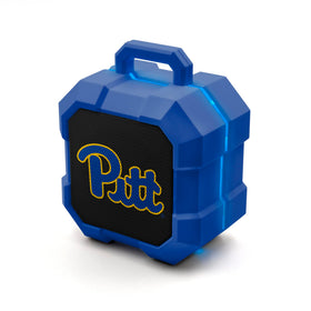 SOAR Shockbox Pitt Panthers front view showing team logo and speaker grille for proud fan display