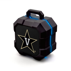 SOAR Shockbox front view with Vanderbilt logo showing team pride and portable sound