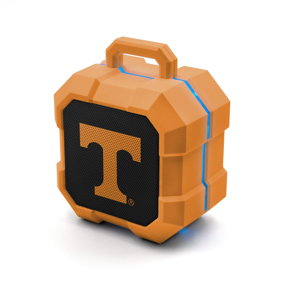 SOAR Shockbox front view with Tennessee logo showing portable team pride