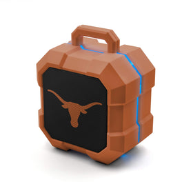 SOAR Shockbox front view Texas Longhorns showing team logo and portable benefit