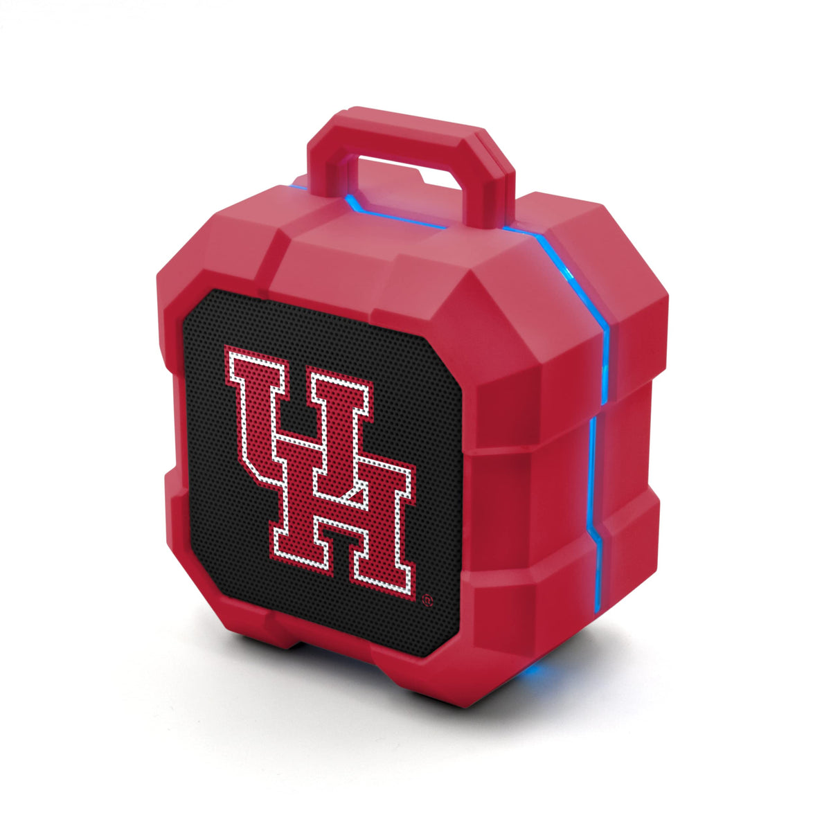 SOAR Shockbox Houston Cougars front view showing team logo and speaker grille, great for fan display