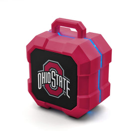 SOAR Shockbox Buckeyes portable speaker for tailgates and outdoor use.