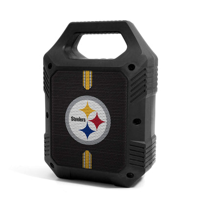 SOAR Pittsburgh Steelers front packaging view showing team logo and speaker benefit