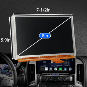 Sobalai DJ080PA-01A 8-inch screen bright display improves visibility under direct sun.
