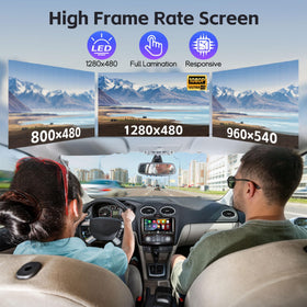 Sobalai remote control and external microphone included for easier hands-free command accuracy