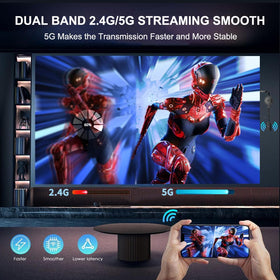 SOCLLLife 4K video and audio casting to a big screen