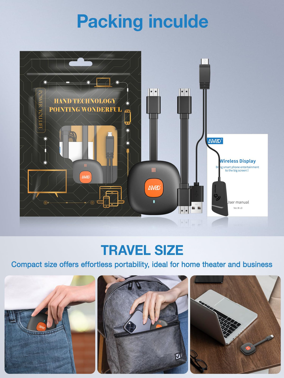 SOCLLLife dongle in living room streaming movies for family entertainment
