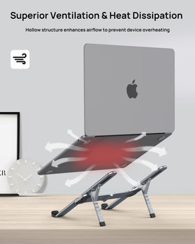 SODI ergonomic-eye-level-sitting-or-standing-use supports comfortable viewing angles.
