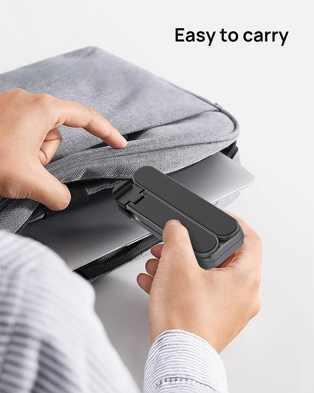 SODI's six-height adjustment enables ergonomic eye level viewing at a desk.