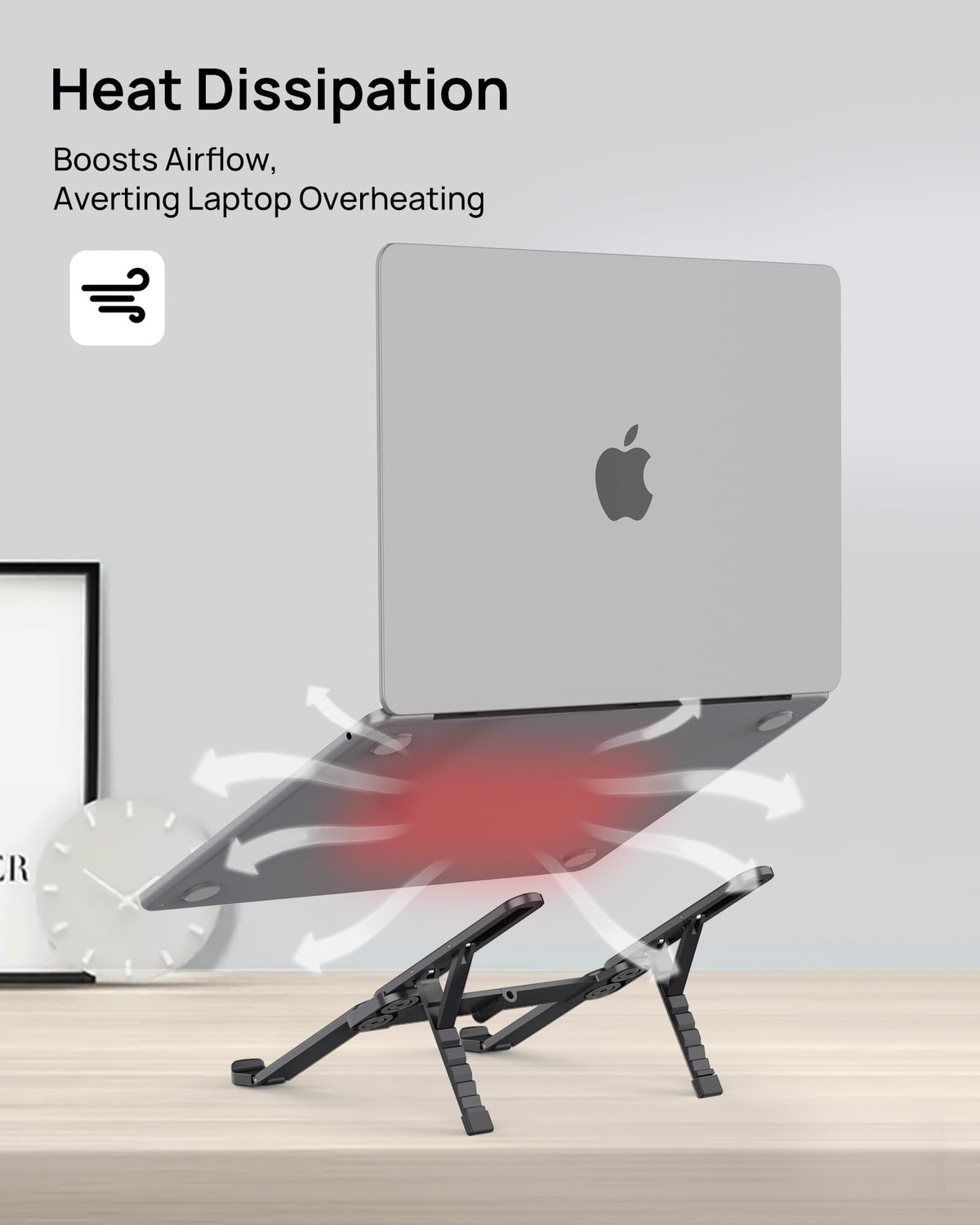 SODI travel-friendly foldable stand packs compactly for journeys