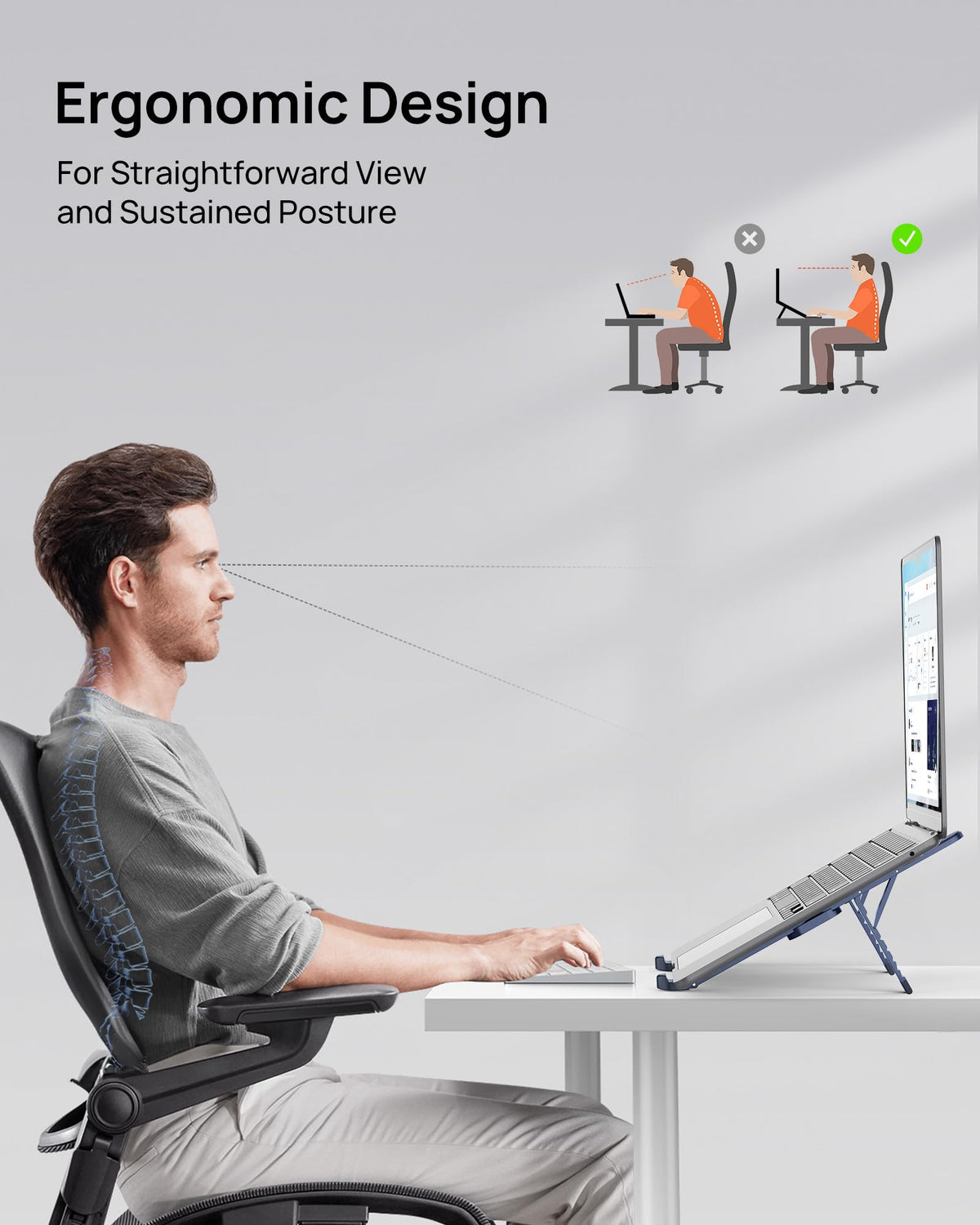SODI open-design promotes airflow to keep devices cooler during use.
