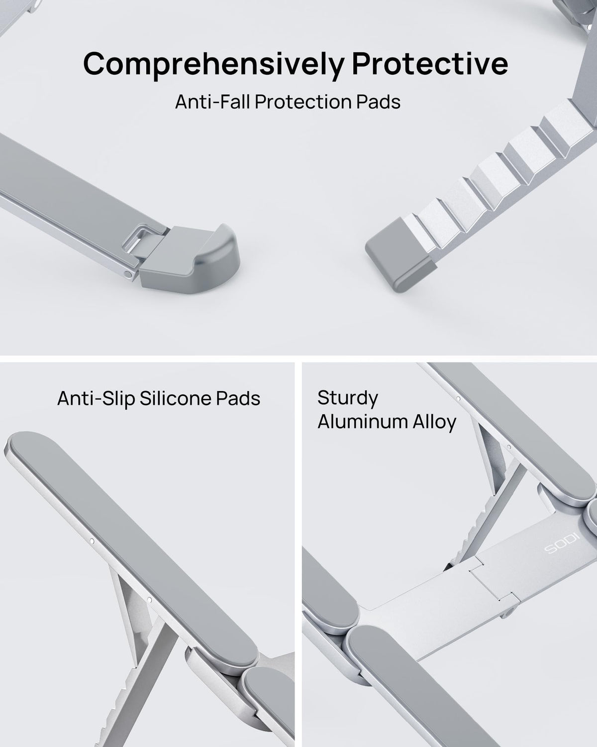 SODI stand compatible with 10-16 inch laptops and tablets