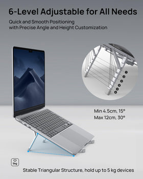 SODI aluminum H-frame design providing stable support and style