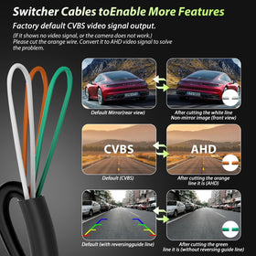SOEKAVIA backup camera featuring durable metal housing