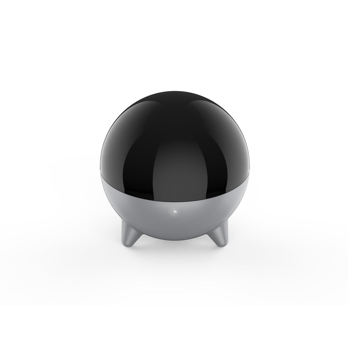SofaBaton R1 front view showing compact hub and benefits of hidden control