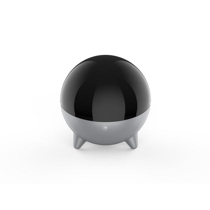 SofaBaton R1 front view showing compact hub and benefits of hidden control