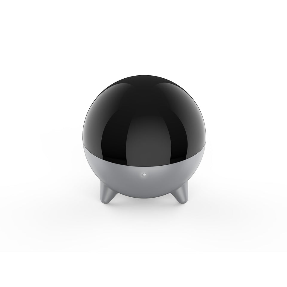 SofaBaton R1 front view showing compact hub and benefits of hidden control