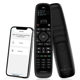 SofaBaton U2 backlit buttons illuminate the remote for easy night use.