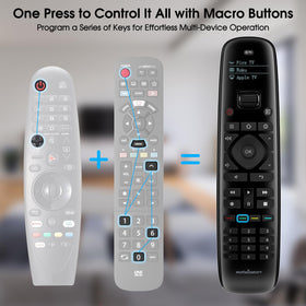 SofaBaton U2 macro button simplifies complex commands with one touch.