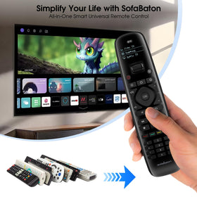 SofaBaton U2 setup options cover IR, Bluetooth, and learning modes.