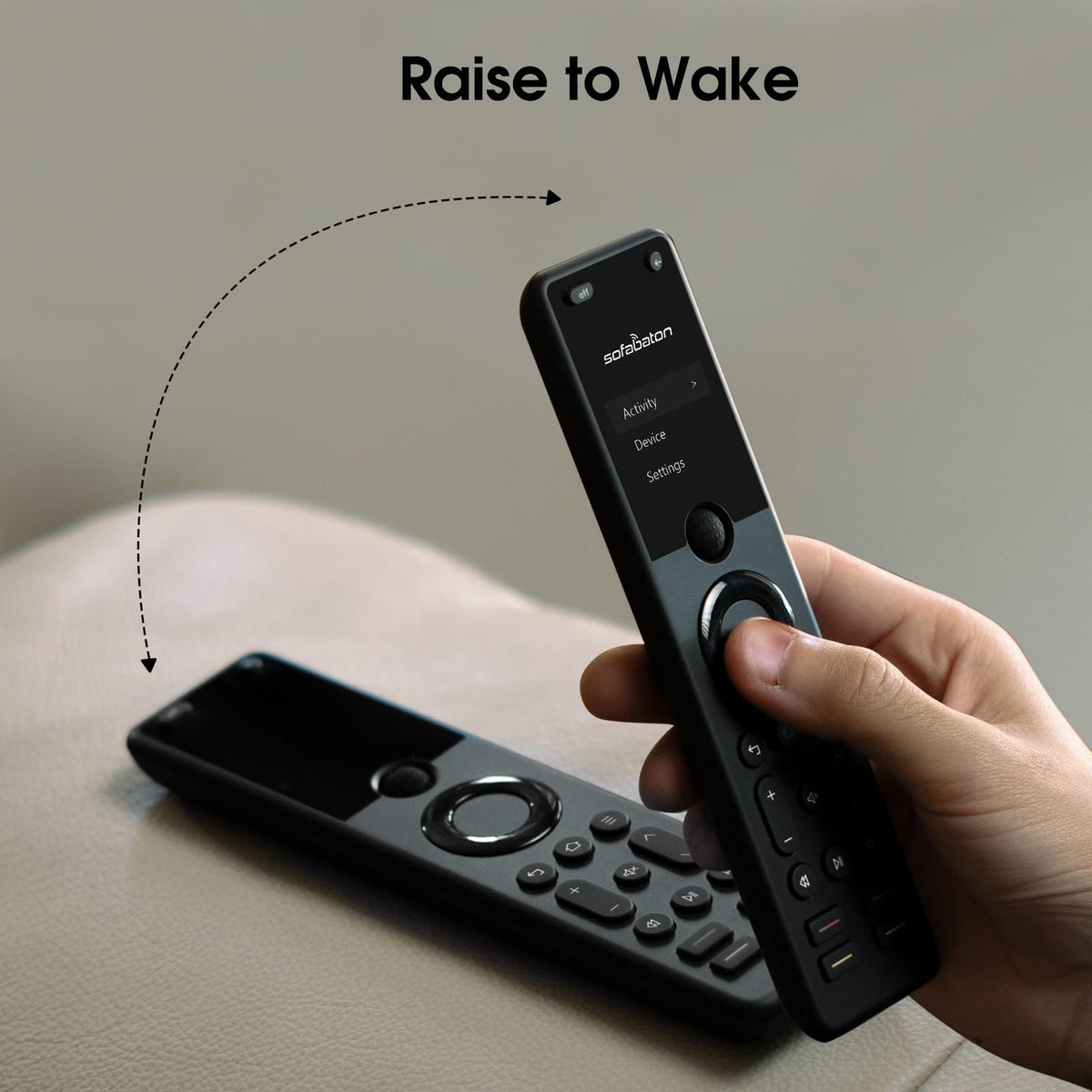 SofaBaton X1S app beep to locate the remote.