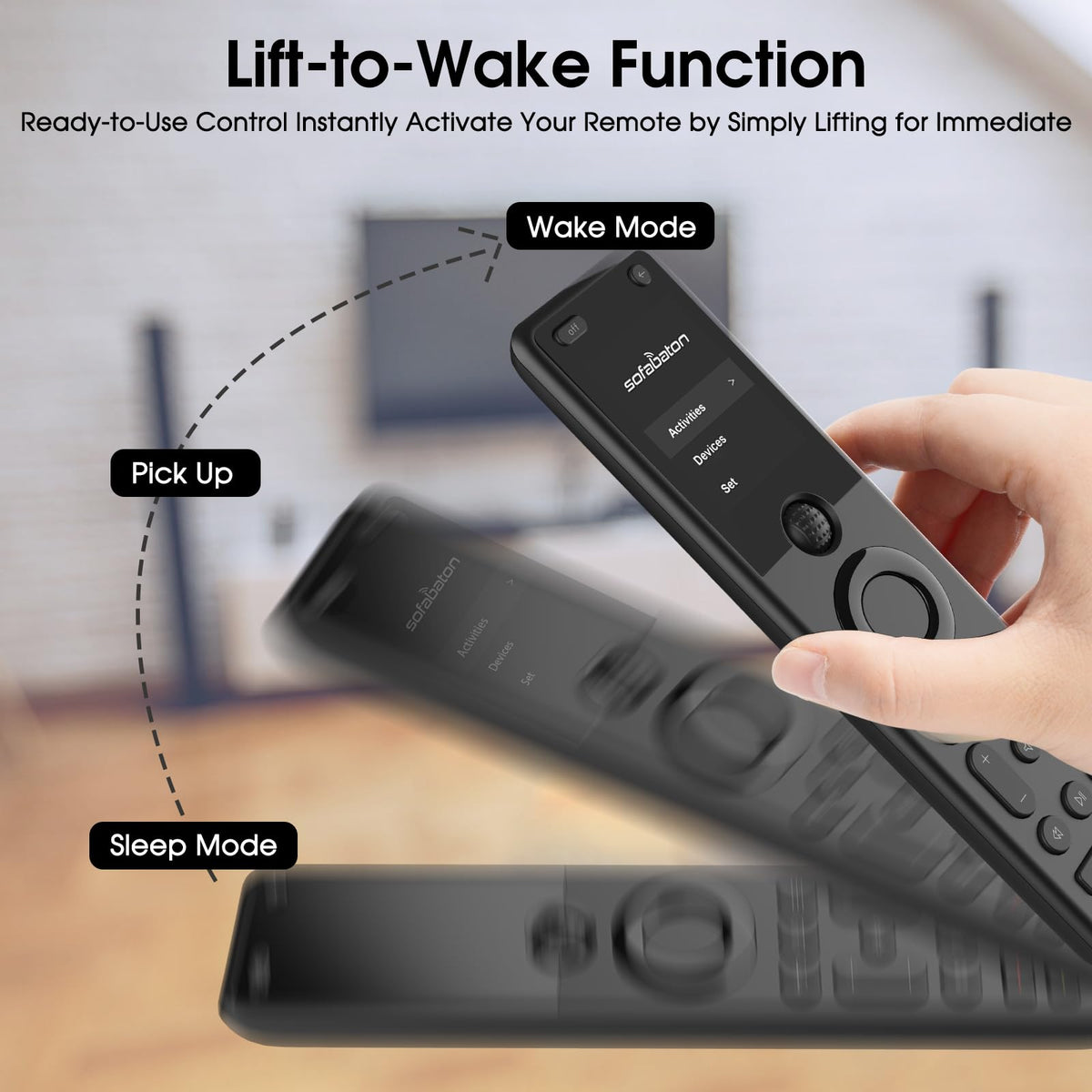 SofaBaton X1S macro buttons for quick actions