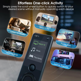SofaBaton X1S one-click Watch TV activity starts all devices.