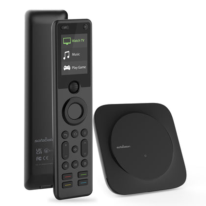 SofaBaton X1S raise-to-wake in action for instant readiness.