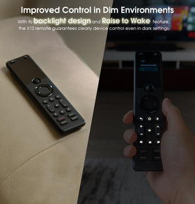 Built-in rechargeable battery lasting weeks.
